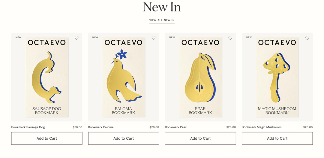 New In section from Octaevo