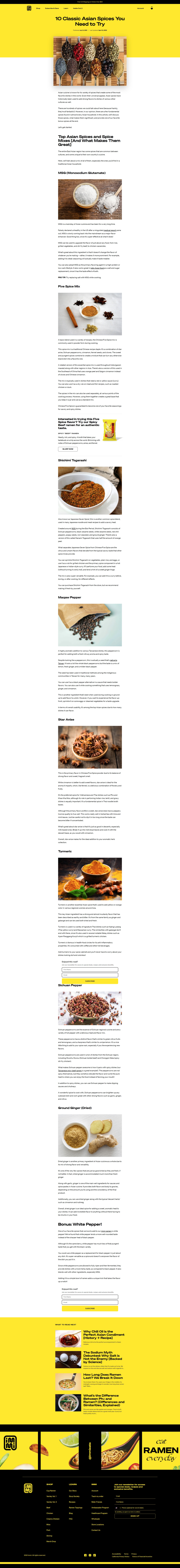 Immi page from Single Blog Post page