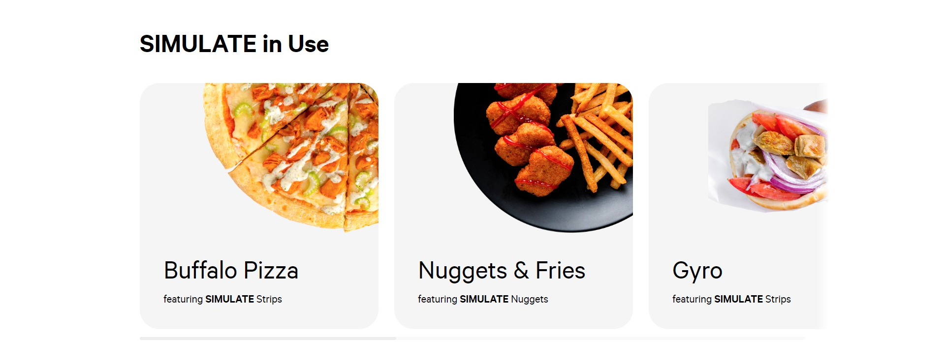 Screenshot of the Product Listing 2 section