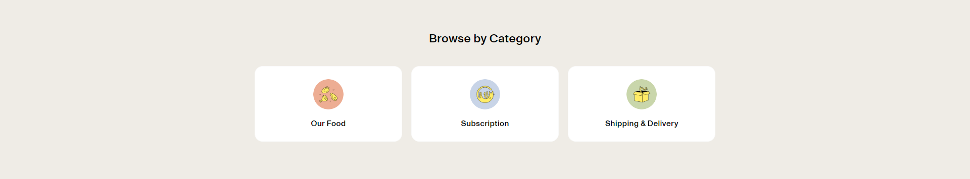 Screenshot of the Listing section