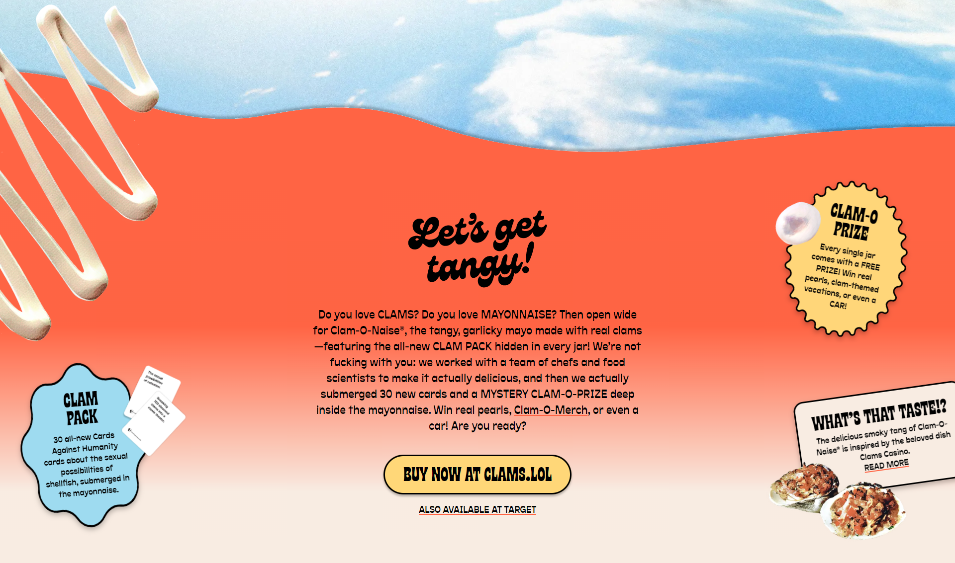 Screenshot of the CTA section