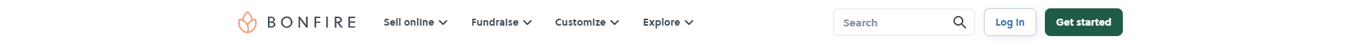 Screenshot of the Header section