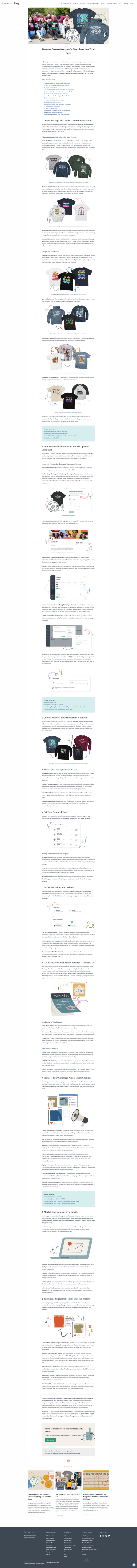 Bonfire page from Single Blog Post page