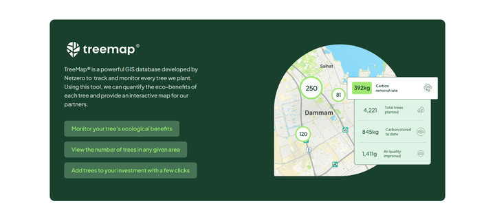 Features section from Netzero