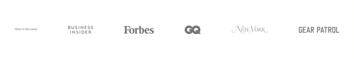 Screenshot of the Logos section