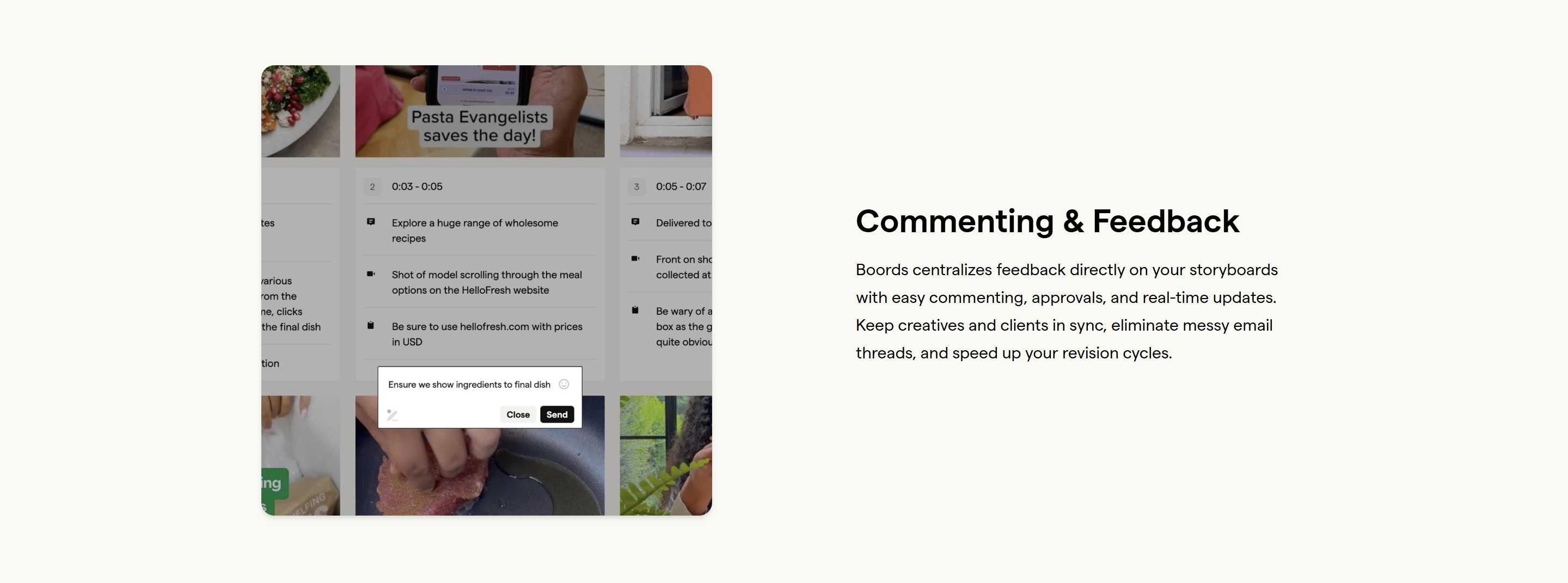 Screenshot of the Untitled section section