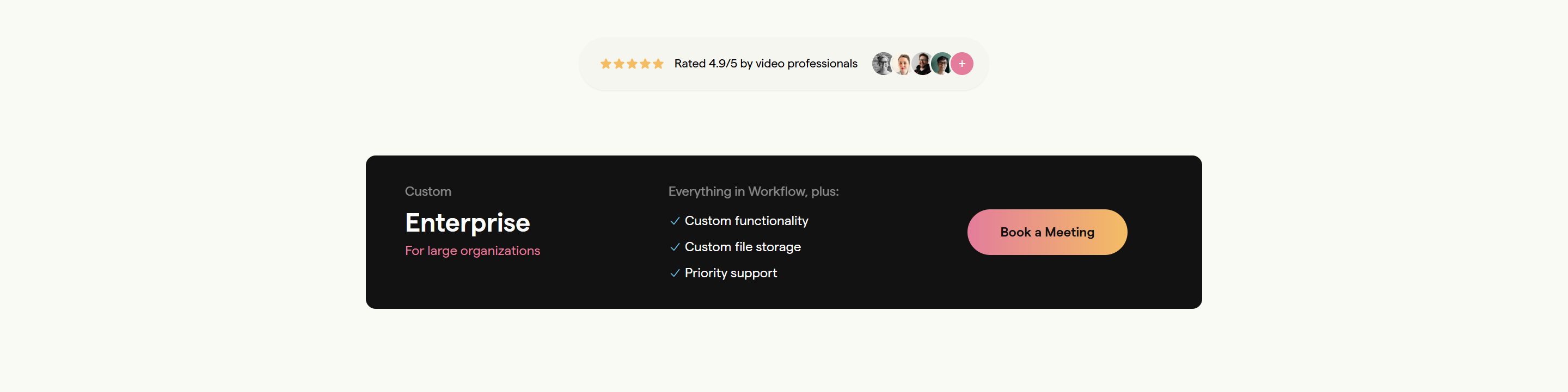 Screenshot of the Untitled section section