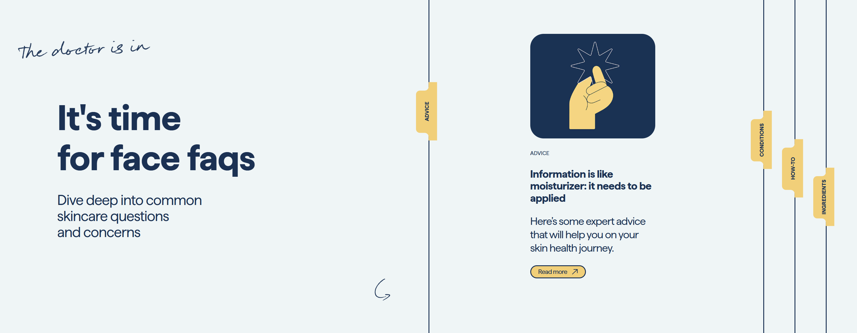 Screenshot of the Untitled section section