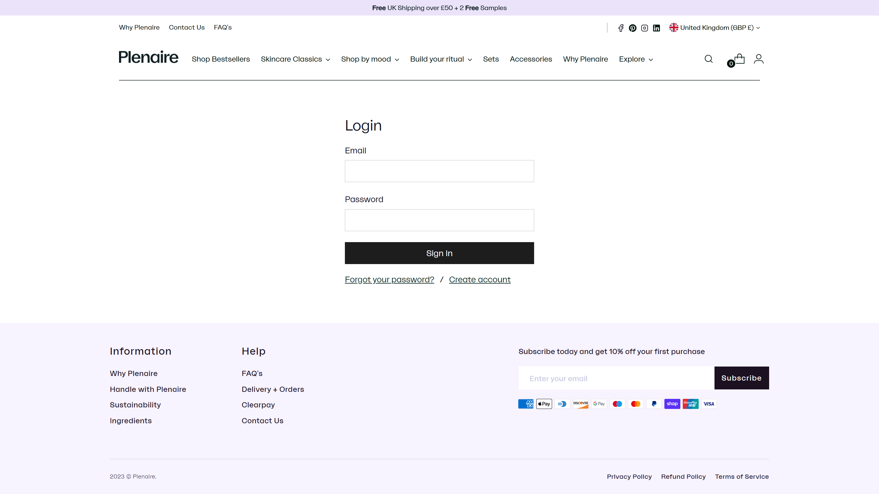 Screenshot of the Untitled page page