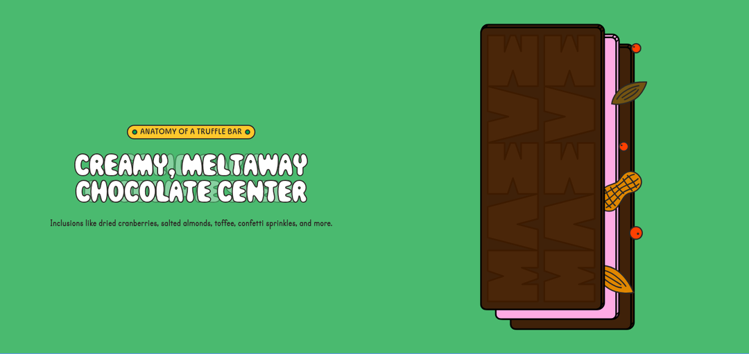 Solid Dark Chocolate Shell section from Maeve