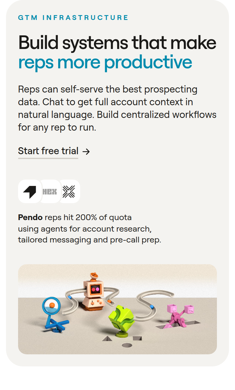 Build Systems That Make Reps Productive section from Clay, on a phone
