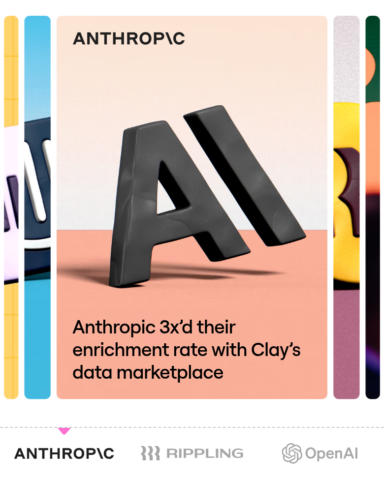 Featured Customer Stories section from Clay, on a phone