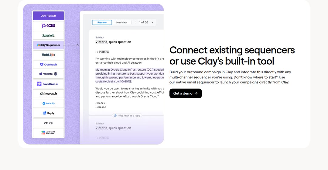 Connect Your Sequencers section from Clay
