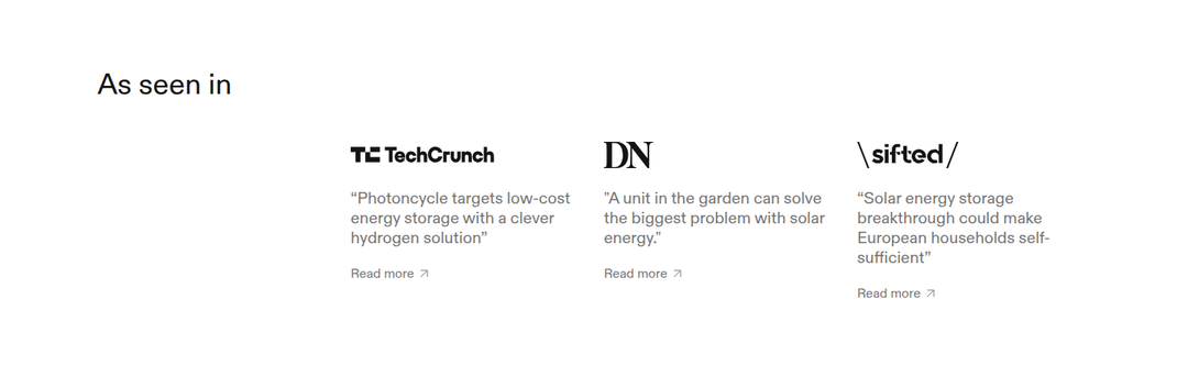 Press section from Photoncycle