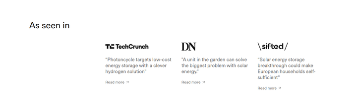 Press section from Photoncycle
