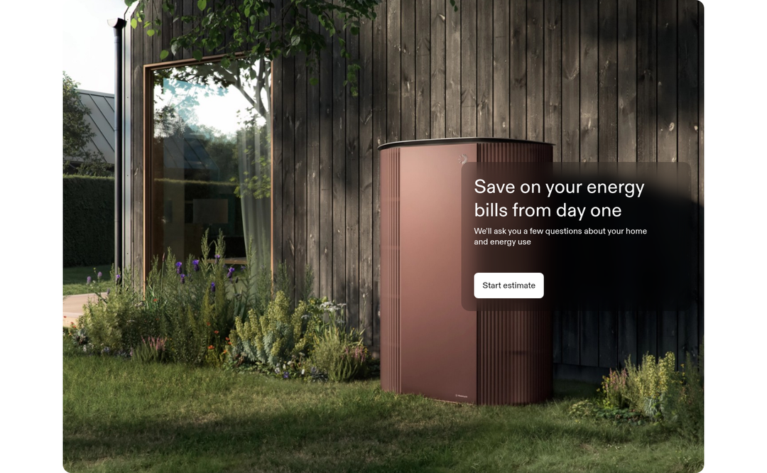 Savings Estimator section from Photoncycle