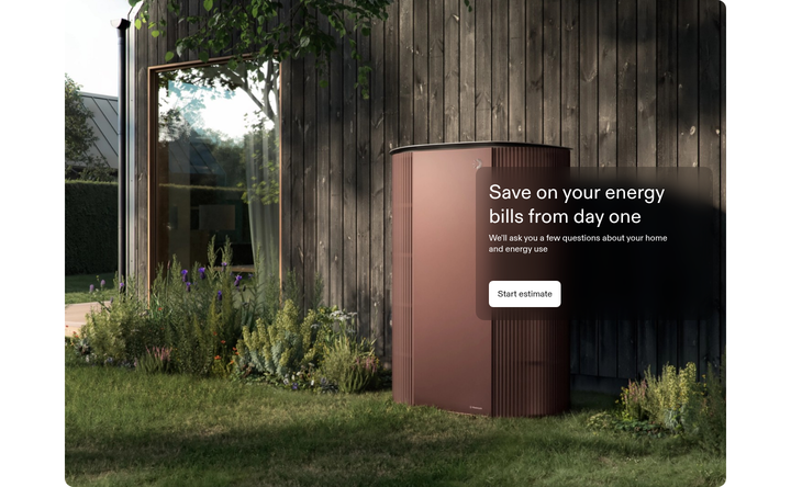 Savings Estimator section from Photoncycle