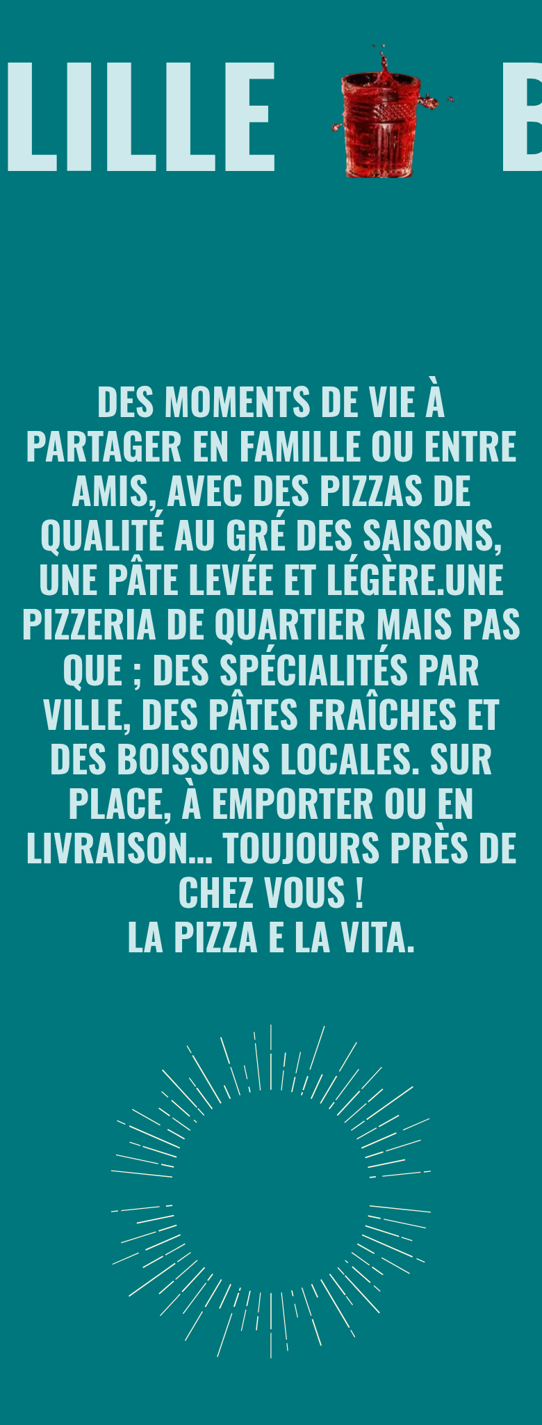 Des Moments de Vie à Partager section from Tripletta, on a phone