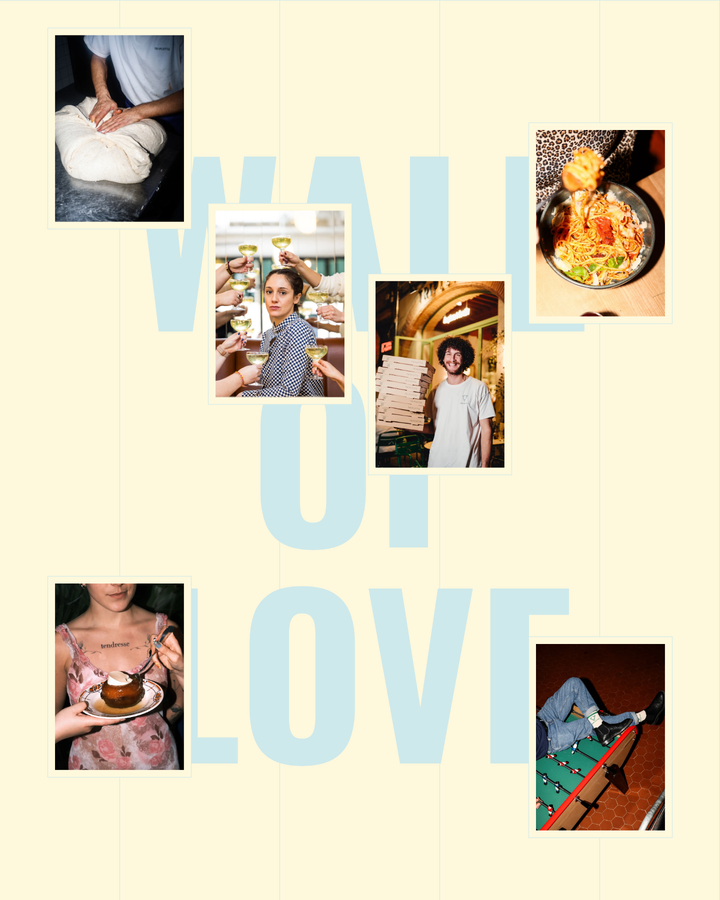 Wall of Love section from Tripletta