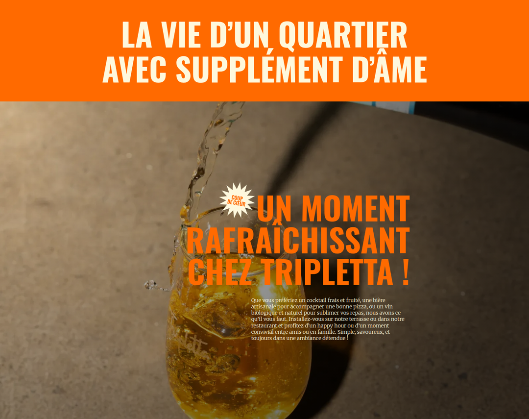 La Vie d'un Quartier avec Supplément d'Âme section from Tripletta