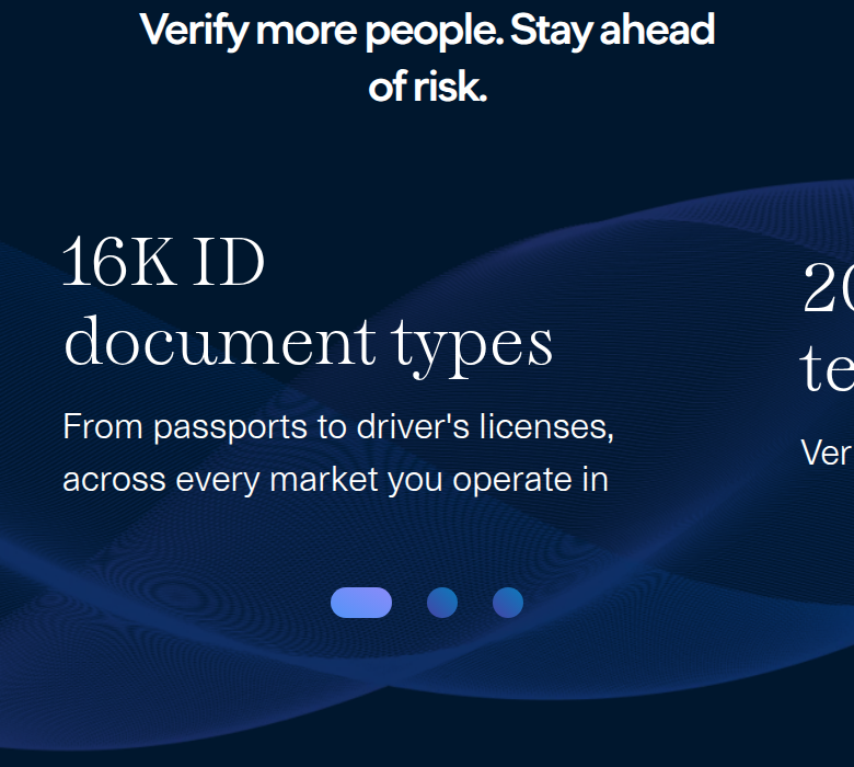 Verify More People section from Plaid, on a phone
