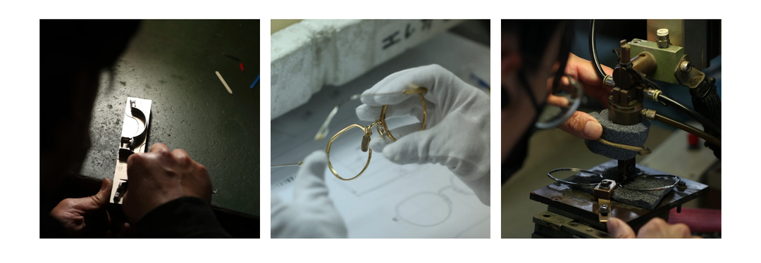 Workshop Gallery section from SATO Eyewear