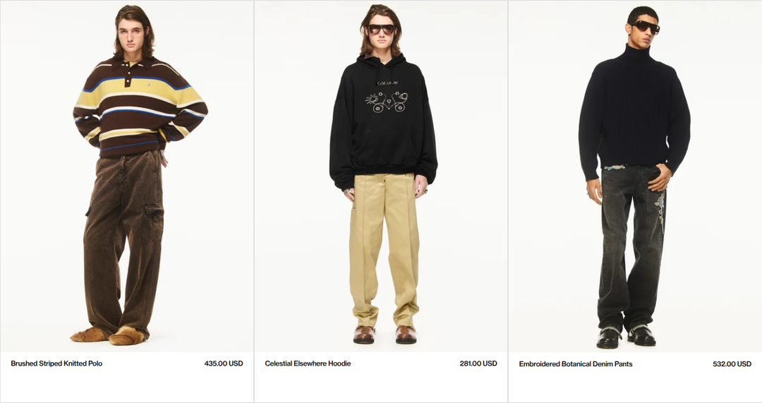 New Arrivals section from Bluemarble
