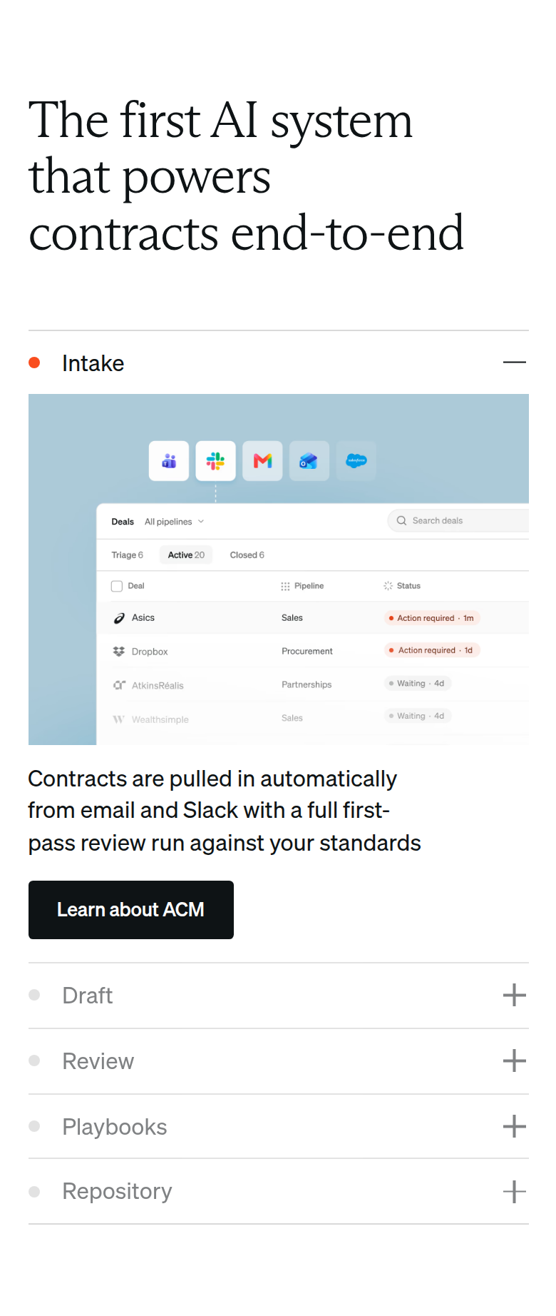 End-to-End Contract System section from Spellbook, on a phone