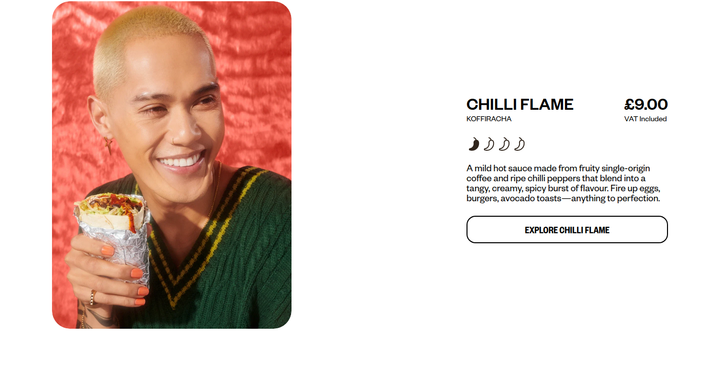 Chilli Flame section from Koffiracha
