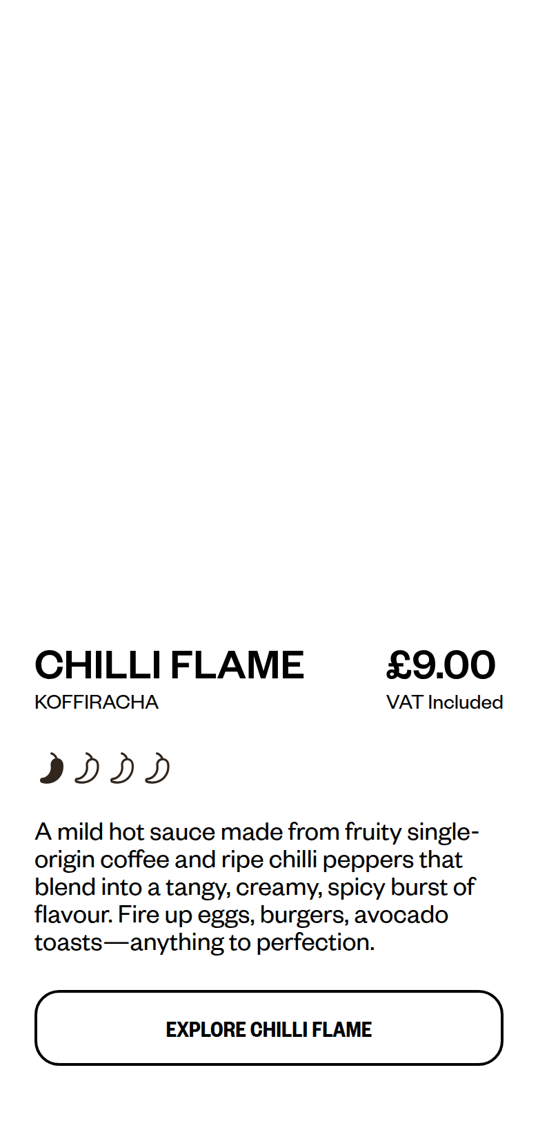 Chilli Flame section from Koffiracha, on a phone