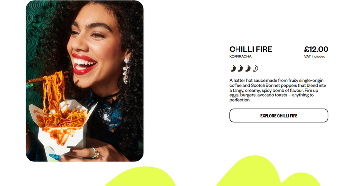 Chilli Fire section from Koffiracha