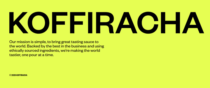 Footer section from Koffiracha