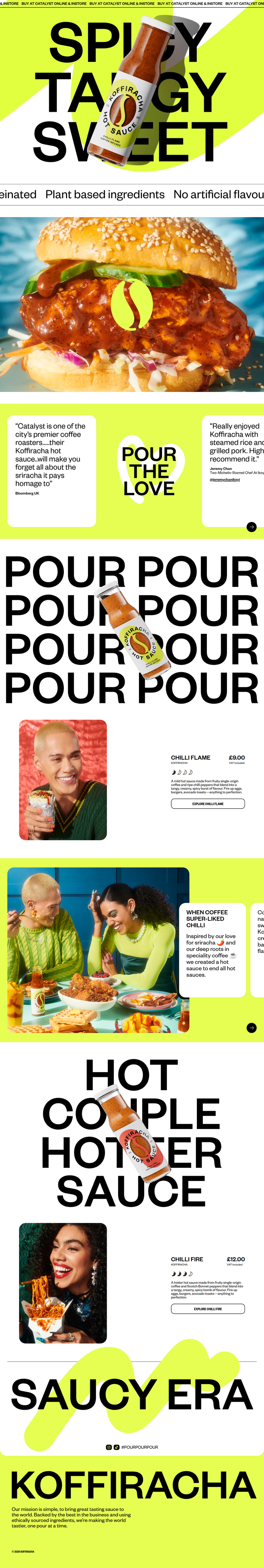 Home page from Koffiracha