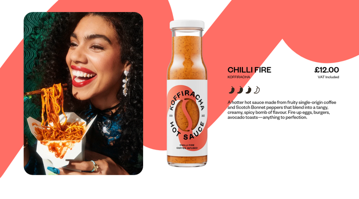 Product section from Koffiracha