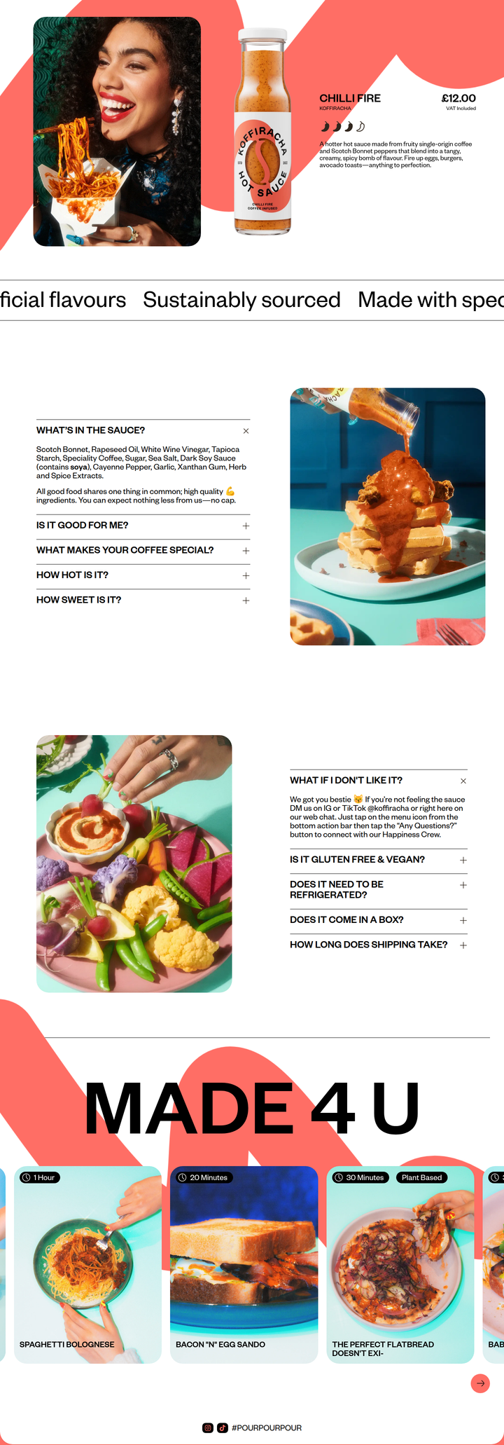 Chilli Fire page from Koffiracha