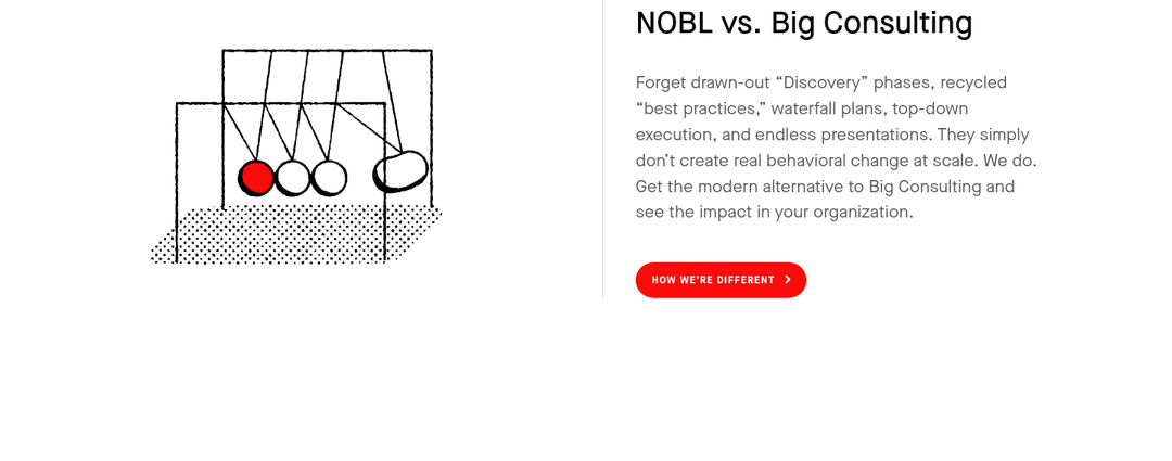 NOBL vs. Big Consulting section from NOBL