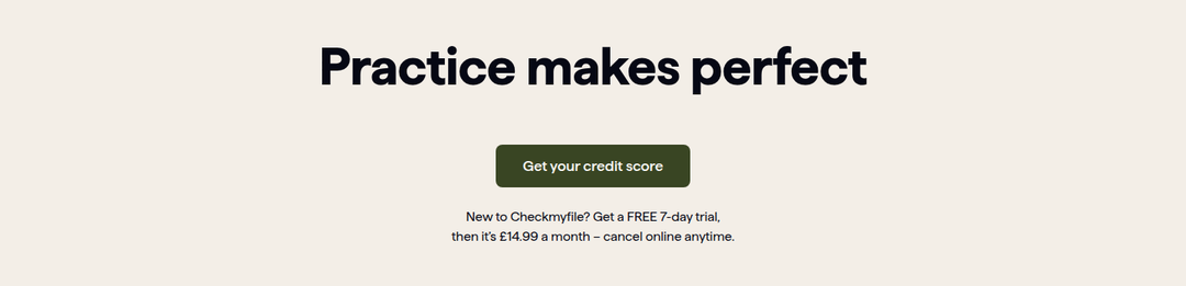 Practice Makes Perfect section from Checkmyfile