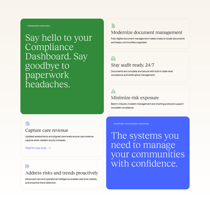 Say Hello to Your Compliance Dashboard section from August Health