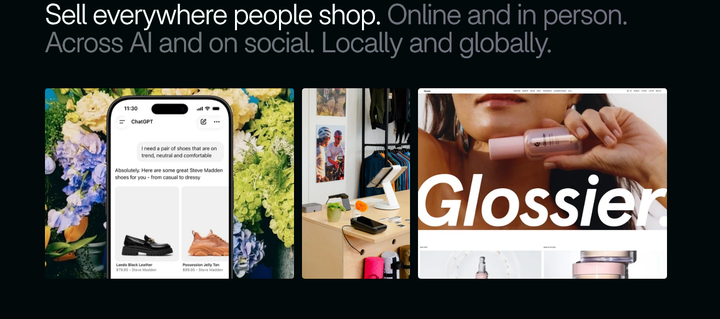 Sell Everywhere section from Shopify