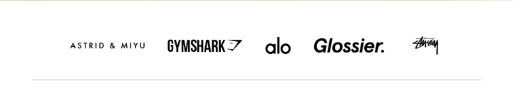 Retailer Logos section from Shopify