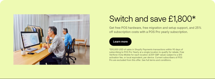 Switch and Save section from Shopify