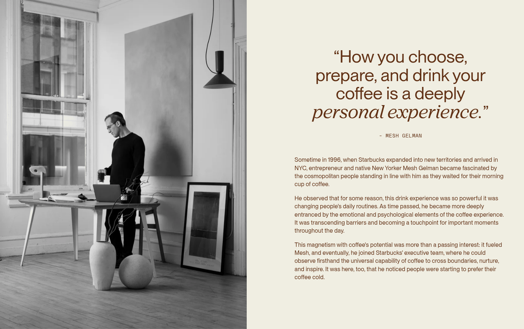 Founder Story section from Cumulus