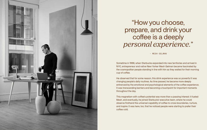 Founder Story section from Cumulus