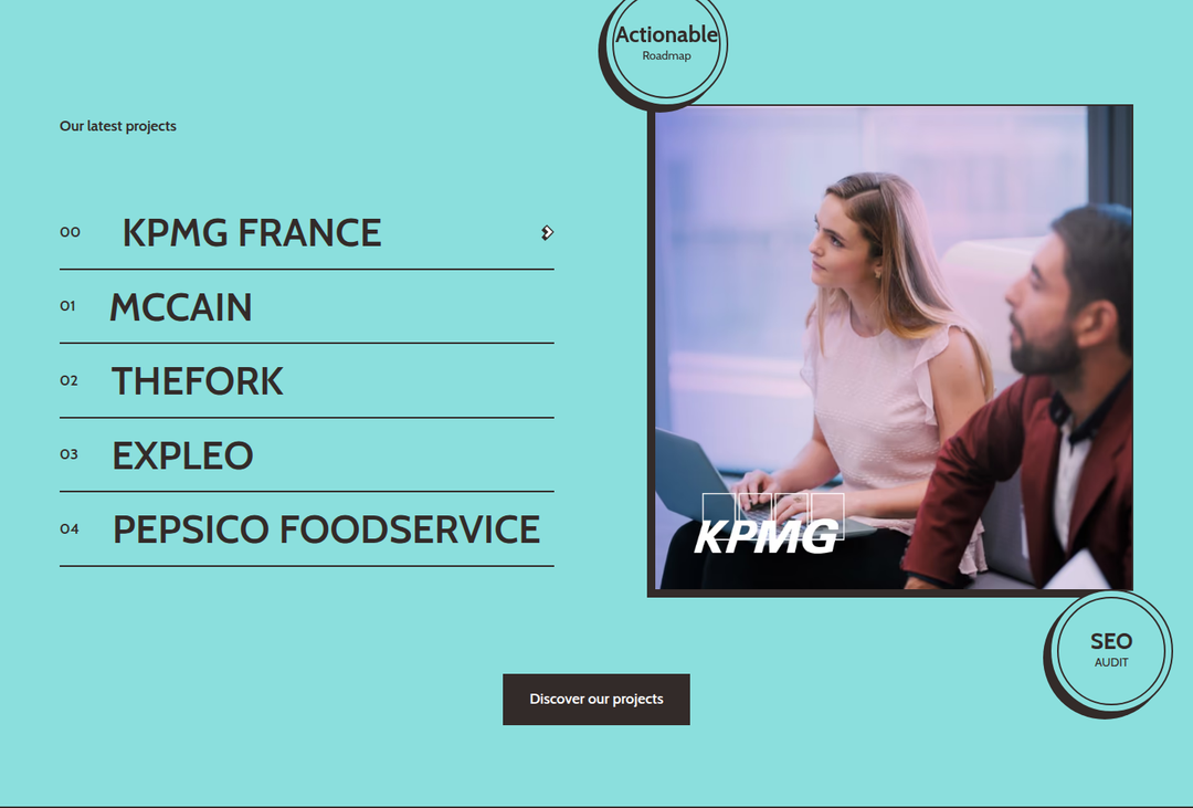 Our Latest Projects section from Spaag