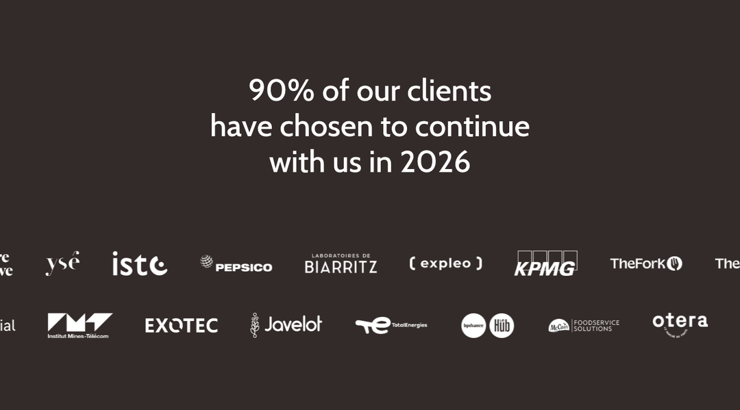 90% of Our Clients Stay With Us section from Spaag