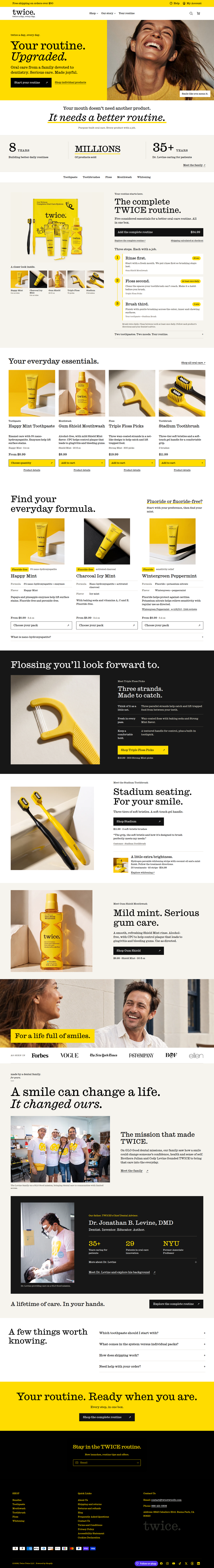 Home page of Twice
