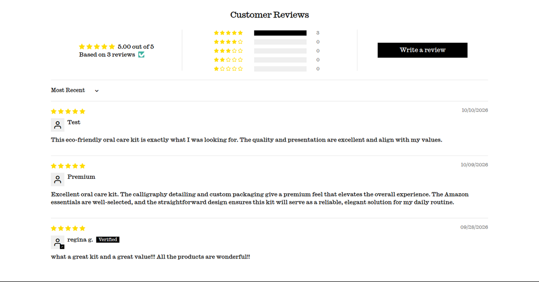 Customer Reviews section from Twice