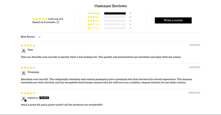 Customer Reviews section from Twice