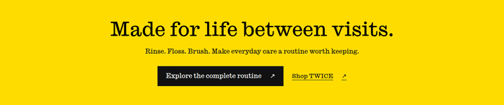 Made for Life Between Visits section from Twice
