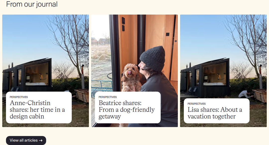 From Our Journal section from Raus